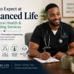 Male psychiatric nurse practitioner offering mental health support at Balanced Life Behavioral Health & Counseling Services